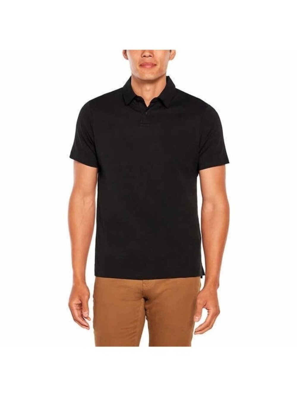 Banana Republic Men's Size M Black Polo Shirt 100% Cotton
